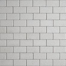 BSS 8cm KOMO verkeerssteen wit 36st/lg (10,5x21x8) (best.+2,5%)